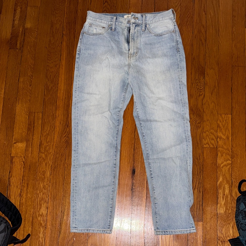 Madewell Pale Blue Straight-Leg Women’s Jeans